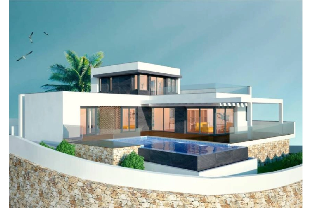 villa en Moraira(Benimeit) en venta, superficie 559 m², parcela 817 m², 3 dormitorios, 2 banos, piscina, ref.: AM-10898DA-3700-2