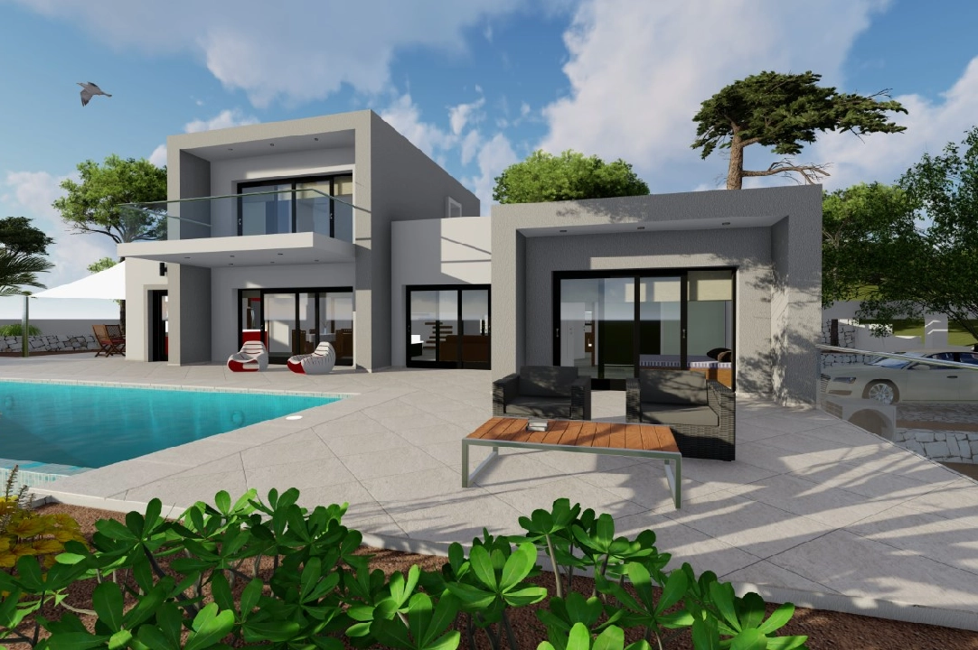 villa en Benissa(Fustera) en venta, superficie 160 m², aire acondicionado, parcela 1000 m², 3 dormitorios, 2 banos, piscina, ref.: BP-3092BEN-2