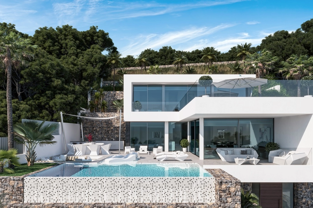 villa en Calpe(Maryvilla) en venta, superficie 440 m², aire acondicionado, parcela 637 m², 4 dormitorios, 6 banos, piscina, ref.: BP-3230CAL-21