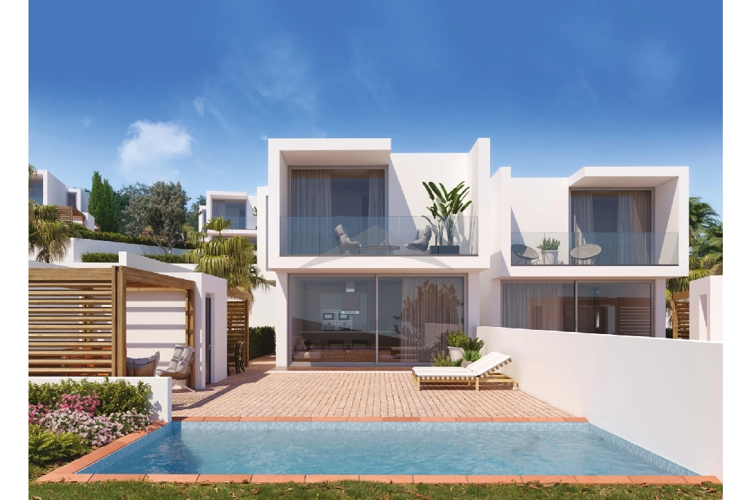 villa en Moraira en venta, superficie 185 m², aire acondicionado, parcela 434 m², 3 dormitorios, 2 banos, piscina, ref.: UH-UHM1571-1