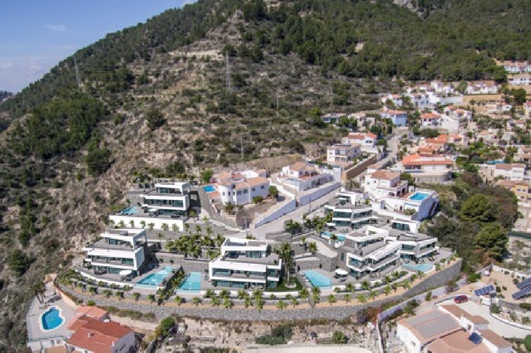 villa en Calpe en venta, superficie 410 m², aire acondicionado, parcela 675 m², 4 dormitorios, 4 banos, piscina, ref.: CA-H-1371-AMB-6