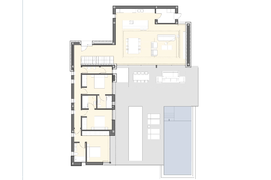 villa en Moraira(Moravit) en venta, superficie 322 m², aire acondicionado, parcela 939 m², 4 dormitorios, 4 banos, ref.: BP-3376MOR-9