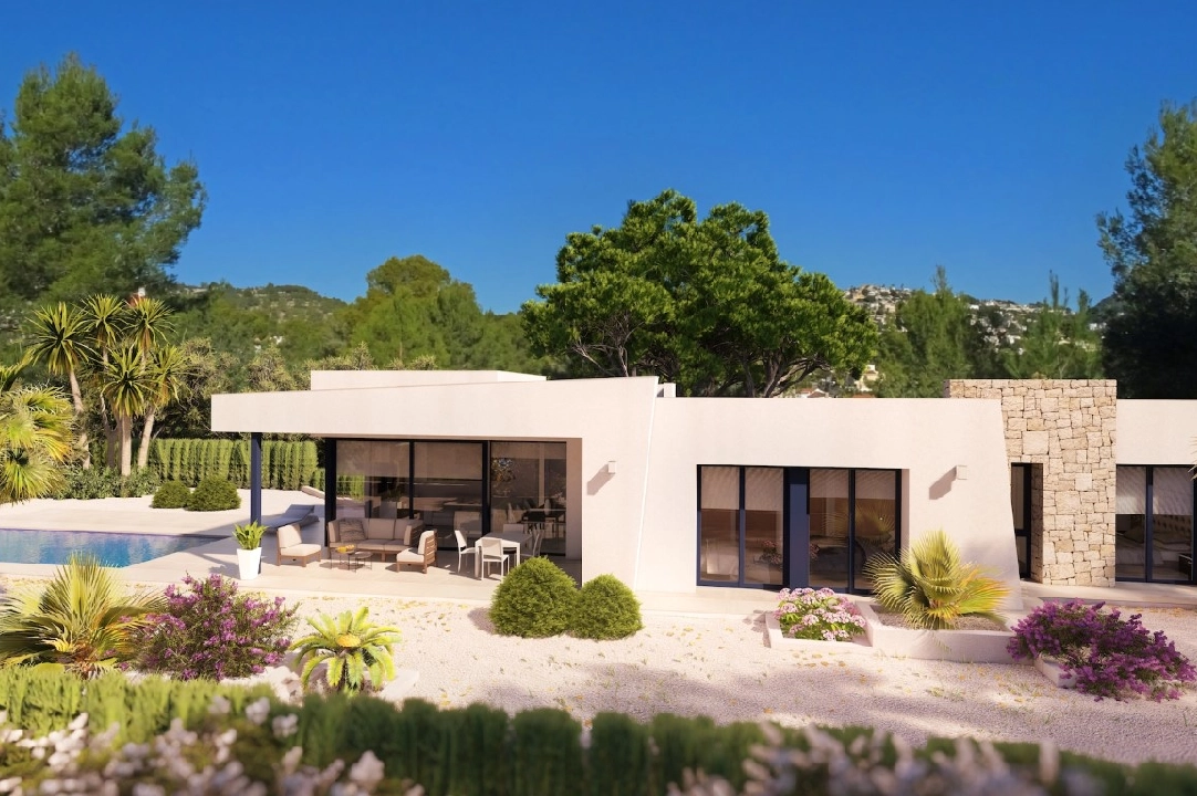villa en Benissa(Fanadix) en venta, superficie 301 m², aire acondicionado, parcela 800 m², 3 dormitorios, 2 banos, ref.: BP-3379BEN-1