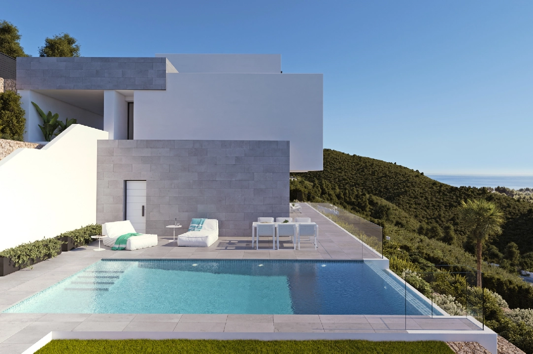 villa en Altea(Azure Altea Homes II) en venta, superficie 254 m², parcela 1252 m², 4 dormitorios, 6 banos, piscina, ref.: VA-HB205-2