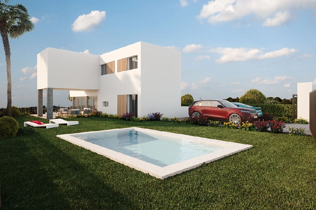 villa en Algorfa en venta, superficie 298 m², estado first owner, aire acondicionado, parcela 317 m², 4 dormitorios, 3 banos, piscina, ref.: HA-ARN-105-E01-2