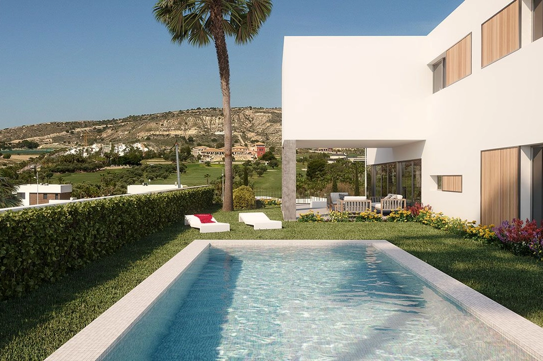 villa en Algorfa en venta, superficie 298 m², estado first owner, aire acondicionado, parcela 317 m², 4 dormitorios, 3 banos, piscina, ref.: HA-ARN-105-E01-3