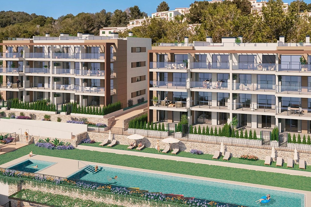 apartamento en la planta superior en Font de Sa Cala en venta, superficie 138 m², estado first owner, aire acondicionado, 3 dormitorios, 2 banos, piscina, ref.: HA-MLN-160-A02-5