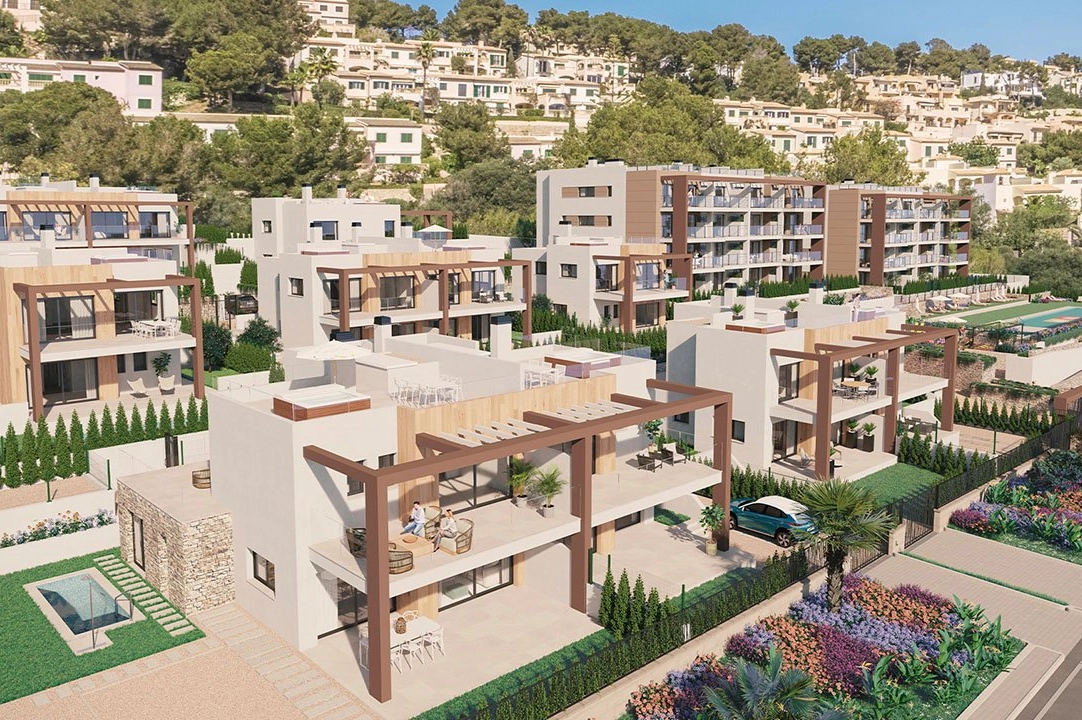 apartamento en la planta superior en Font de Sa Cala en venta, superficie 138 m², estado first owner, aire acondicionado, 3 dormitorios, 2 banos, piscina, ref.: HA-MLN-160-A02-8