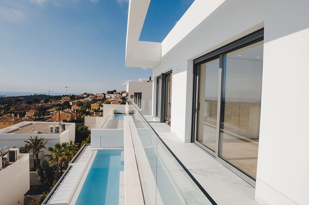 villa en Finestrat en venta, superficie 260 m², estado first owner, + fussboden, aire acondicionado, parcela 459 m², 4 dormitorios, 3 banos, piscina, ref.: HA-FIN-280-E03-26