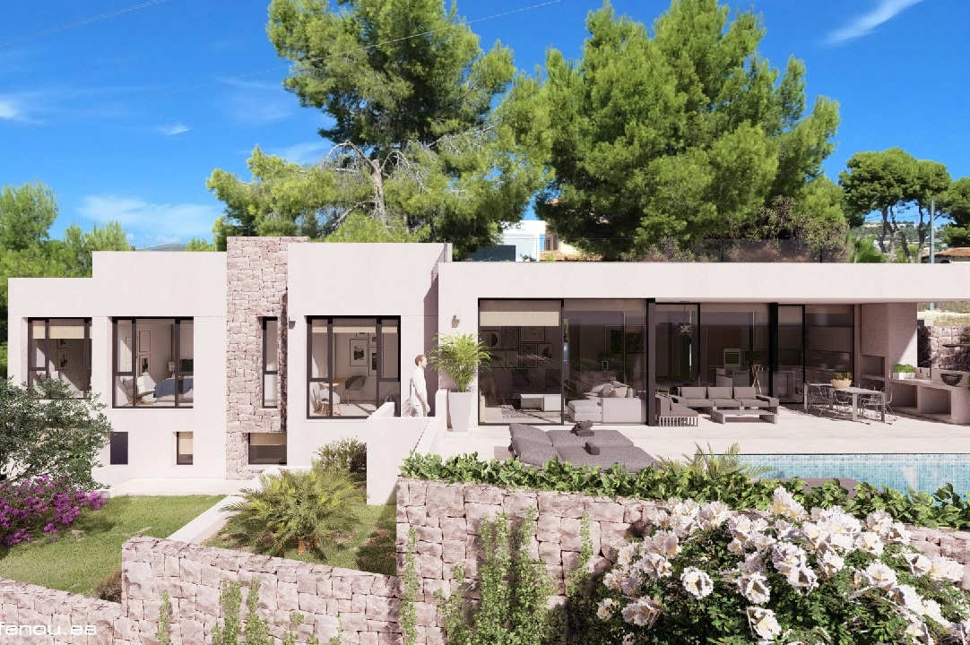 villa en Calpe en venta, superficie 327 m², aire acondicionado, 4 dormitorios, 4 banos, piscina, ref.: BS-5383105-1