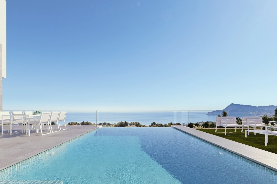 villa en Altea(Azure Altea Homes II) en venta, parcela 957 m², piscina, ref.: VA-HB221-1