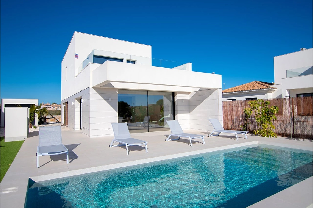 villa en Los Montesinos en venta, superficie 159 m², estado first owner, aire acondicionado, parcela 367 m², 3 dormitorios, 2 banos, piscina, ref.: HA-MSN-120-E02-1
