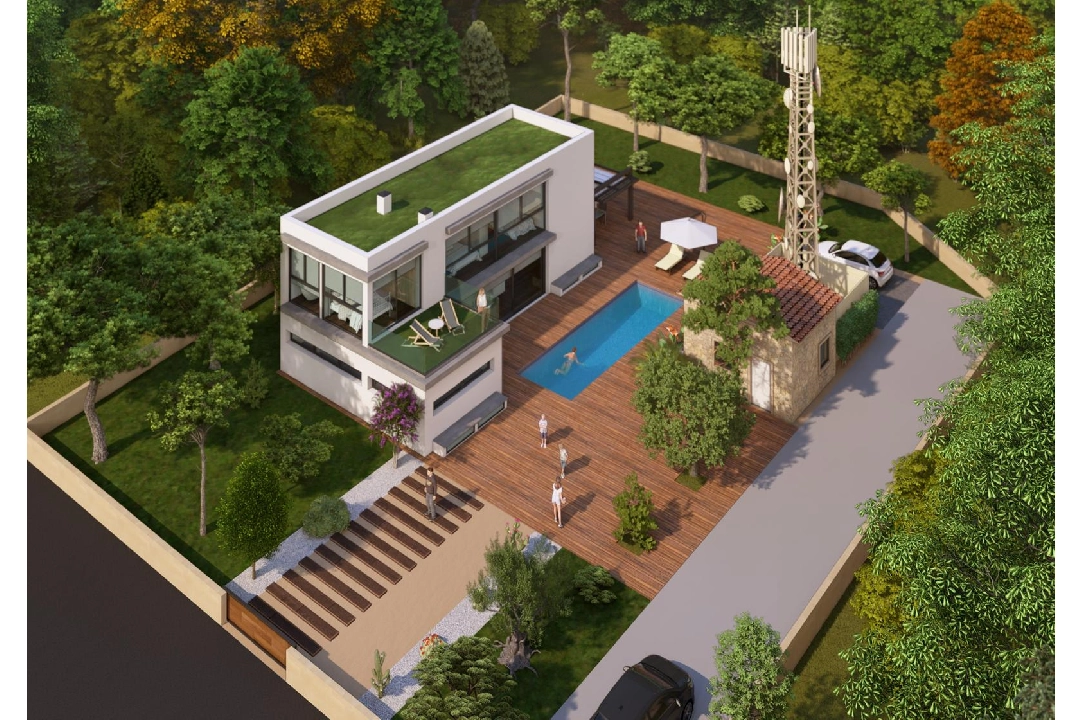 terreno en Javea(Cap de San Antonio) en venta, aire acondicionado, parcela 1500 m², piscina, ref.: BP-4105JAV-8