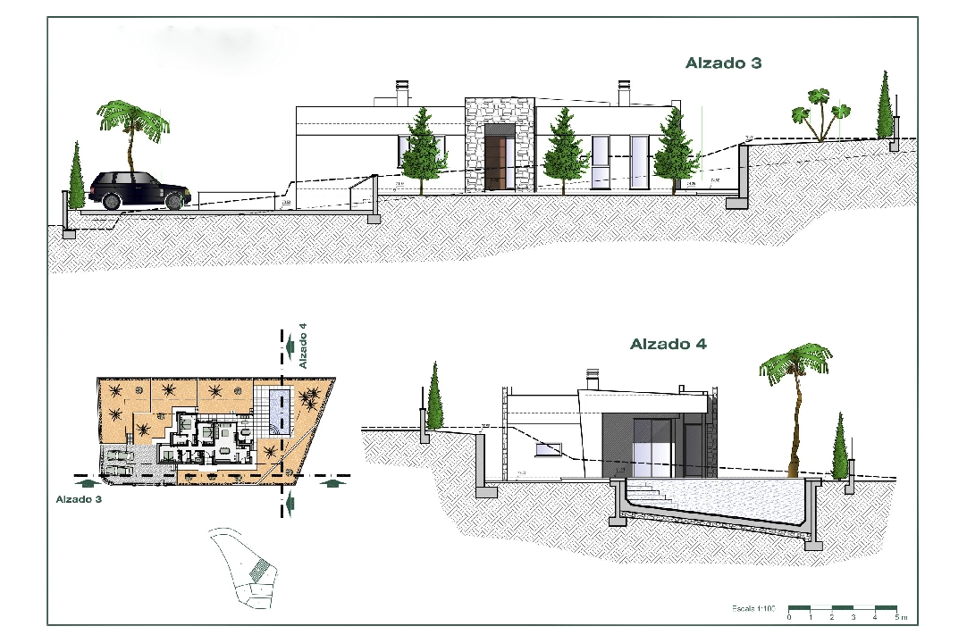 villa en Benissa en venta, superficie 138 m², ano de construccion 2022, aire acondicionado, parcela 800 m², 3 dormitorios, 2 banos, piscina, ref.: BI-BE.H-859-7