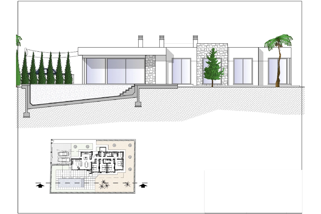 villa en Calpe en venta, superficie 192 m², aire acondicionado, parcela 800 m², 4 dormitorios, 3 banos, piscina, ref.: BI-CA.H-442-6