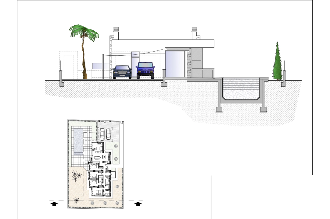 villa en Calpe en venta, superficie 192 m², aire acondicionado, parcela 800 m², 4 dormitorios, 3 banos, piscina, ref.: BI-CA.H-442-9