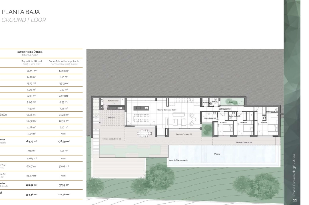 villa en Altea(La Vella) en venta, superficie 470 m², aire acondicionado, parcela 1143 m², 4 dormitorios, 4 banos, piscina, ref.: BP-6378ALT-9