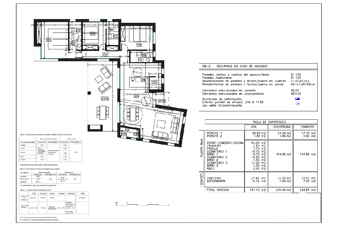 terreno en Javea(Valsol) en venta, superficie 235 m², parcela 1000 m², 3 dormitorios, 3 banos, ref.: BP-4180JAV-6