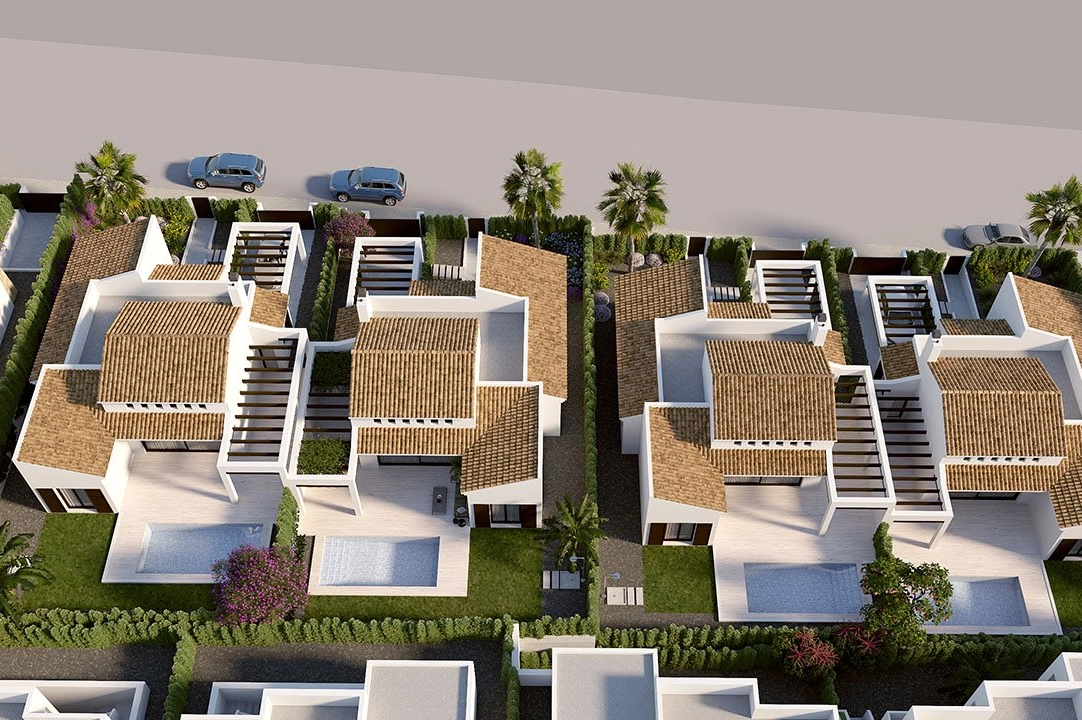 villa en Algorfa en venta, superficie 205 m², estado first owner, aire acondicionado, parcela 437 m², 3 dormitorios, 2 banos, piscina, ref.: HA-ARN-112-E02-5