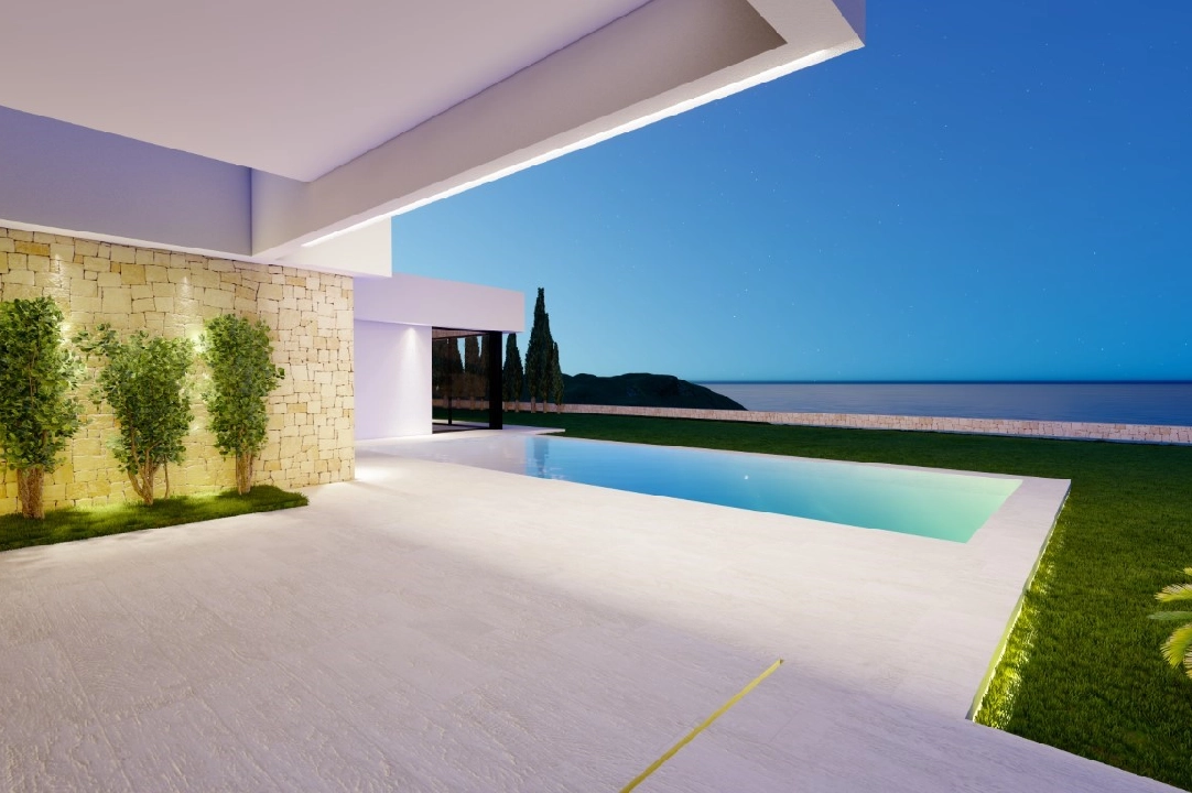 villa en Calpe(Puerto Blanco) en venta, superficie 167 m², aire acondicionado, parcela 1252 m², 3 dormitorios, 2 banos, piscina, ref.: BP-6414CAL-4