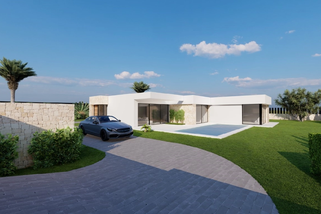 villa en Calpe(Puerto Blanco) en venta, superficie 167 m², aire acondicionado, parcela 1252 m², 3 dormitorios, 2 banos, piscina, ref.: BP-6414CAL-5