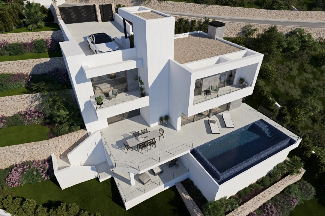 villa en Cumbre del Sol(Lirios Sunrise) en venta, superficie 169 m², parcela 805 m², 3 dormitorios, 3 banos, piscina, ref.: VA-AL031-2