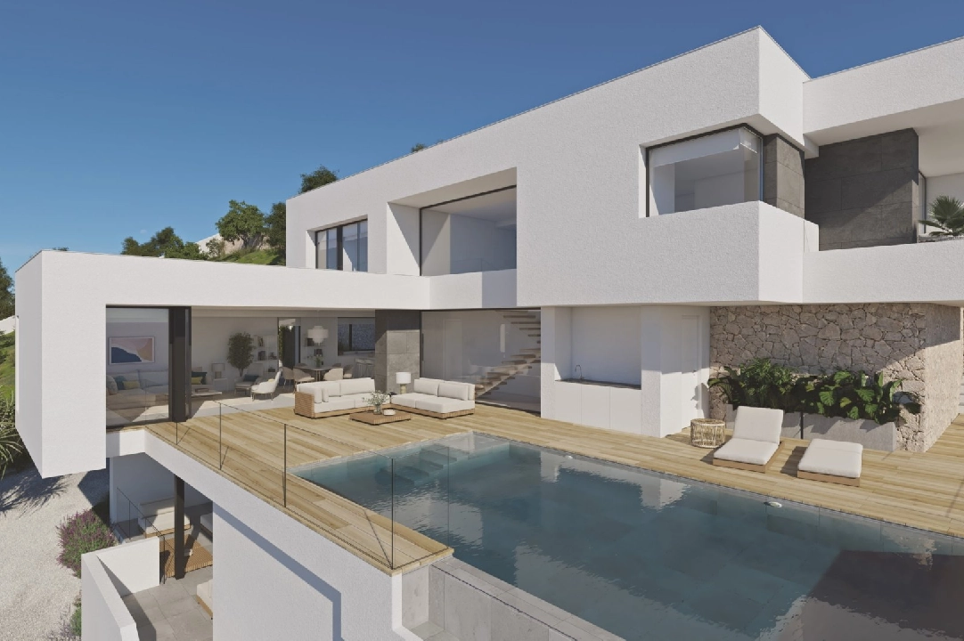 villa en Cumbre del Sol(Residencial Plus Jazmines) en venta, superficie 198 m², parcela 807 m², 3 dormitorios, 3 banos, piscina, ref.: VA-AJ224-7