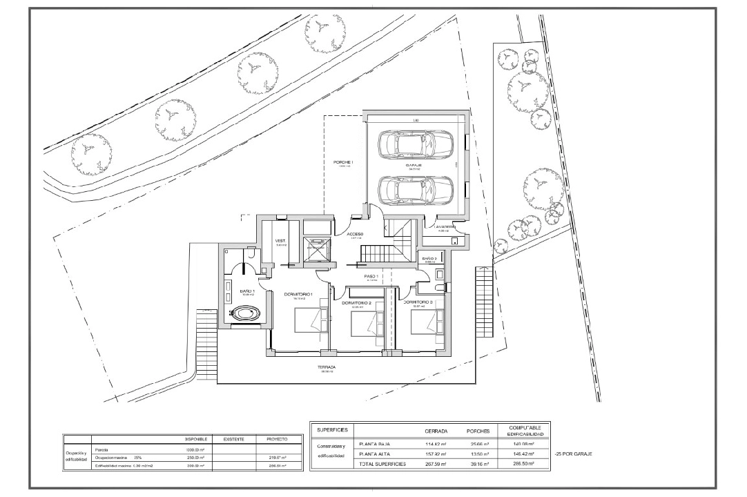 villa en Calpe(Cometa) en venta, superficie 307 m², aire acondicionado, parcela 1000 m², 4 dormitorios, 3 banos, ref.: BP-6453CAL-3