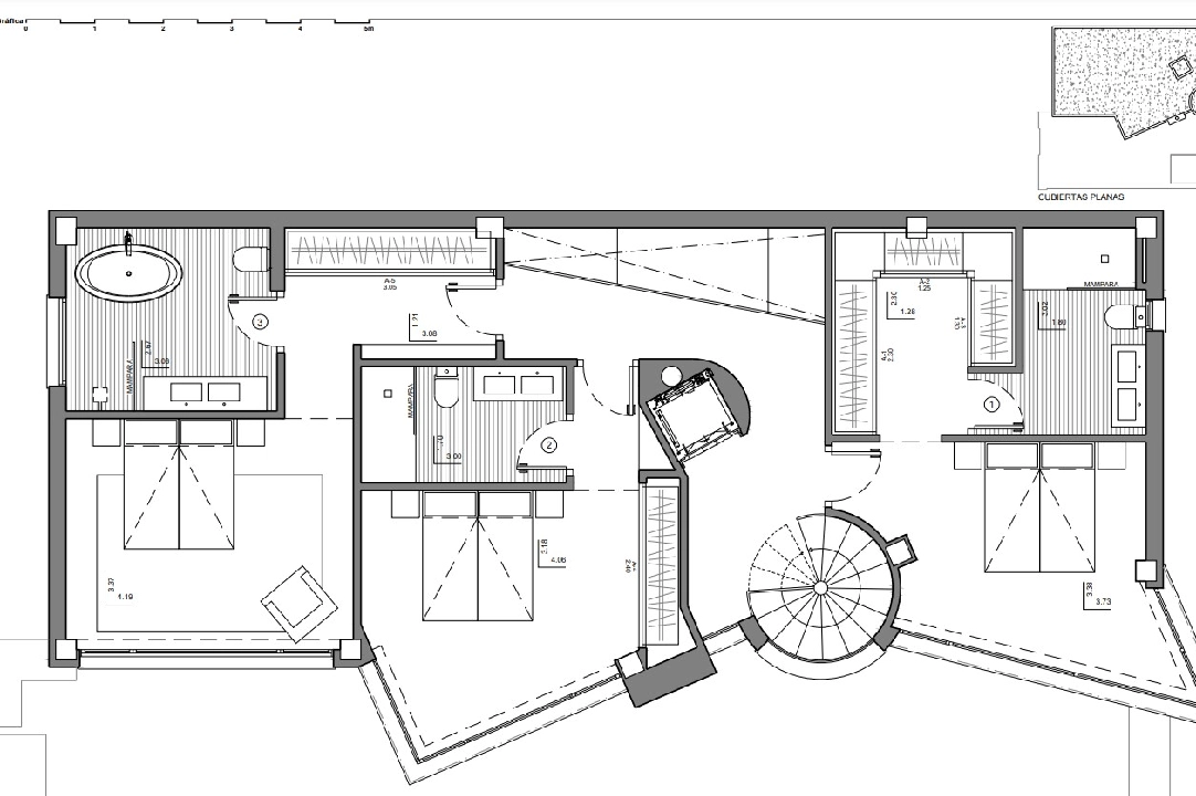 villa en Altea(Sierra de Altea) en venta, superficie 417 m², aire acondicionado, 5 dormitorios, 6 banos, piscina, ref.: BP-4237ALT-20