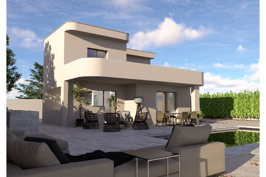 villa en Els Poblets(Sorts de la Mar) en venta, superficie 140 m², aire acondicionado, parcela 400 m², 3 dormitorios, 2 banos, ref.: BP-8075ELS-1