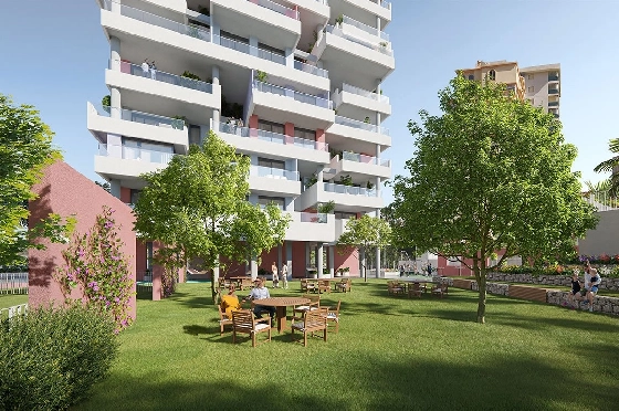 Etagen Apartment in Calpe zu verkaufen, Wohnfläche 102 m², Zustand Erstbezug, Klimaanlage, 2 Schlafzimmer, 2 Badezimmer, Pool, ref.: HA-CAN-130-A02-4