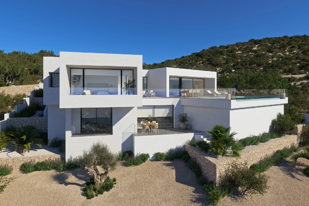 villa en Cumbre del Sol(Lirios Design) en venta, superficie 266 m², parcela 1000 m², 3 dormitorios, 4 banos, piscina, ref.: VA-AL024-4