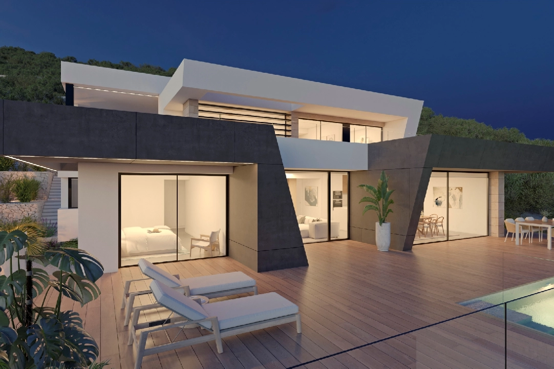 villa en Cumbre del Sol(Lirios Design) en venta, superficie 212 m², parcela 861 m², 3 dormitorios, 4 banos, piscina, ref.: VA-AL097-4