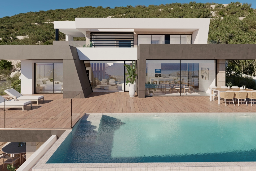 villa en Cumbre del Sol(Lirios Design) en venta, superficie 212 m², parcela 861 m², 3 dormitorios, 4 banos, piscina, ref.: VA-AL097-7