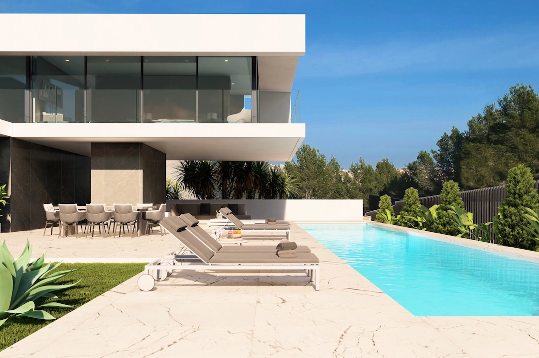 villa en Moraira en venta, superficie 568 m², aire acondicionado, parcela 869 m², 4 dormitorios, 4 banos, piscina, ref.: CA-H-1608-AMB-10