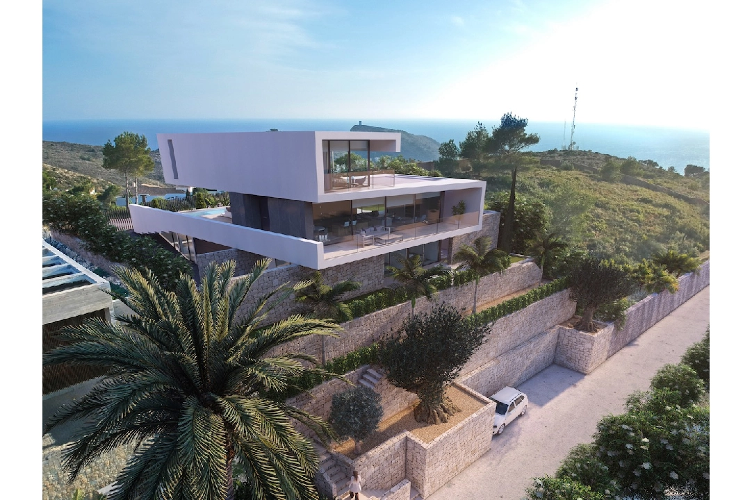 villa en Moraira en venta, superficie 568 m², aire acondicionado, parcela 869 m², 4 dormitorios, 4 banos, piscina, ref.: CA-H-1608-AMB-11