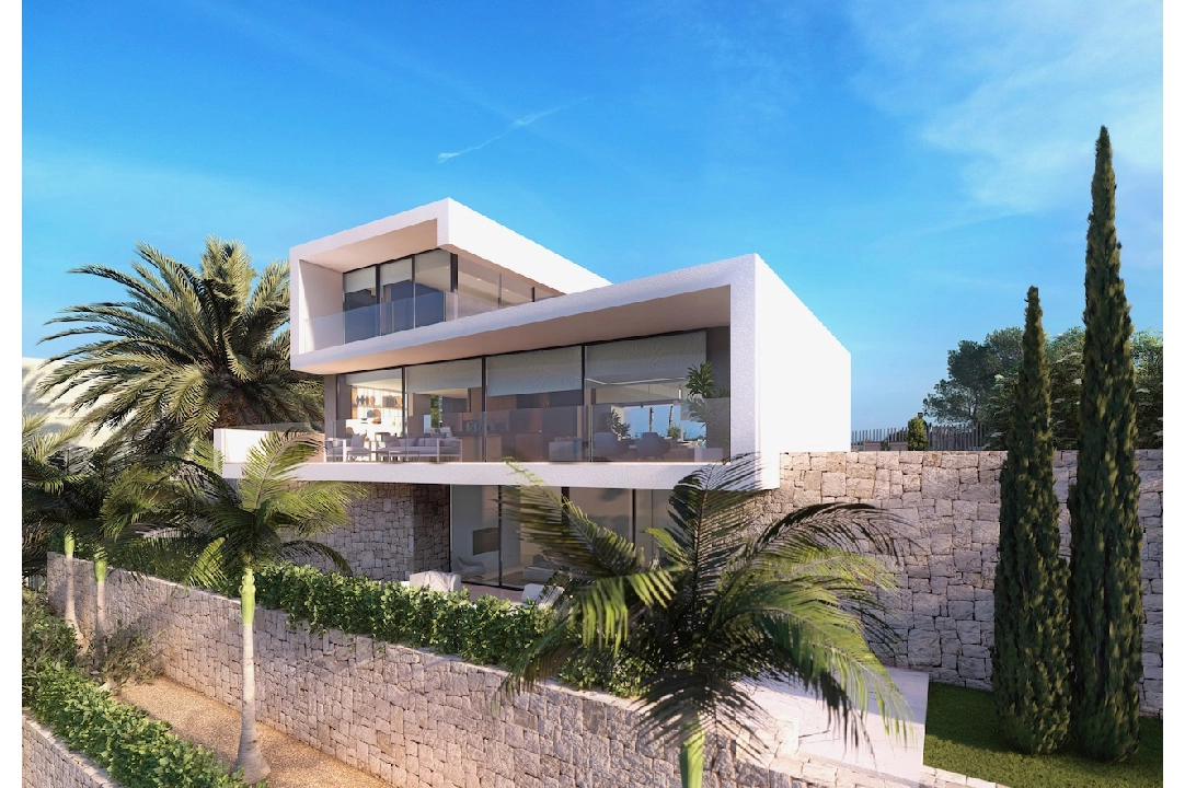 villa en Moraira en venta, superficie 568 m², aire acondicionado, parcela 869 m², 4 dormitorios, 4 banos, piscina, ref.: CA-H-1608-AMB-9