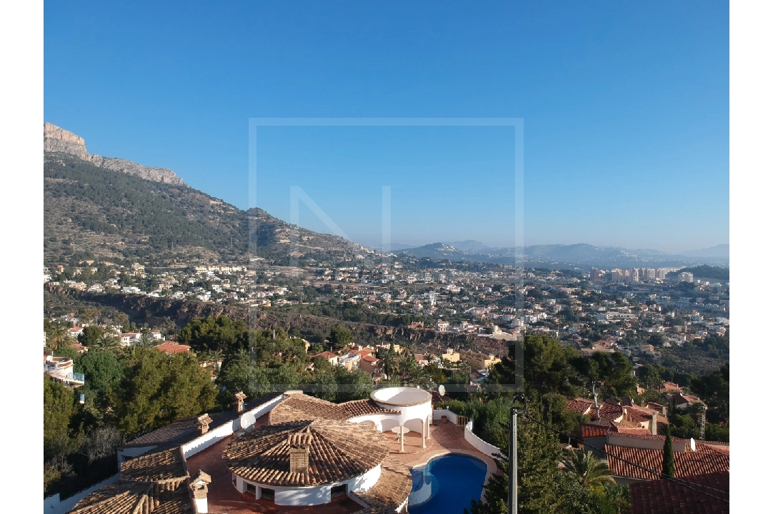 villa en Calpe en venta, superficie 321 m², + calefaccion suelo, aire acondicionado, parcela 885 m², 4 dormitorios, 4 banos, piscina, ref.: NL-NLD1451-8