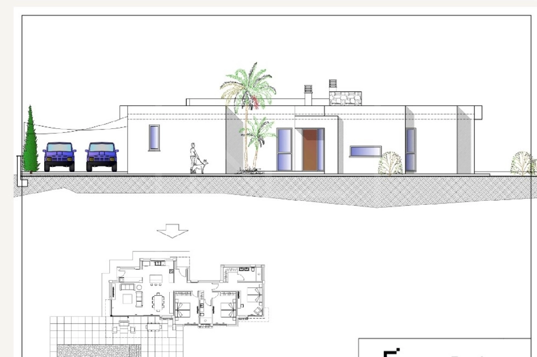 villa en Calpe en venta, superficie 282 m², + calefaccion suelo, aire acondicionado, parcela 800 m², 3 dormitorios, 2 banos, piscina, ref.: NL-NLD1452-7