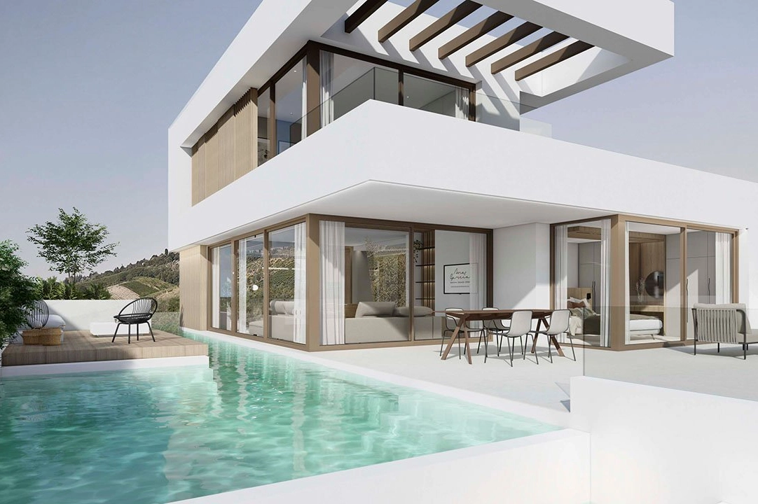 villa en Finestrat en venta, superficie 336 m², estado first owner, aire acondicionado, parcela 468 m², 3 dormitorios, 3 banos, piscina, ref.: HA-FIN-390-E01-8