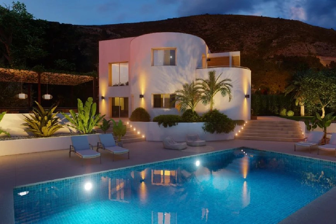 villa en Moraira en venta, superficie 260 m², aire acondicionado, 4 dormitorios, 3 banos, piscina, ref.: BS-83199638-8