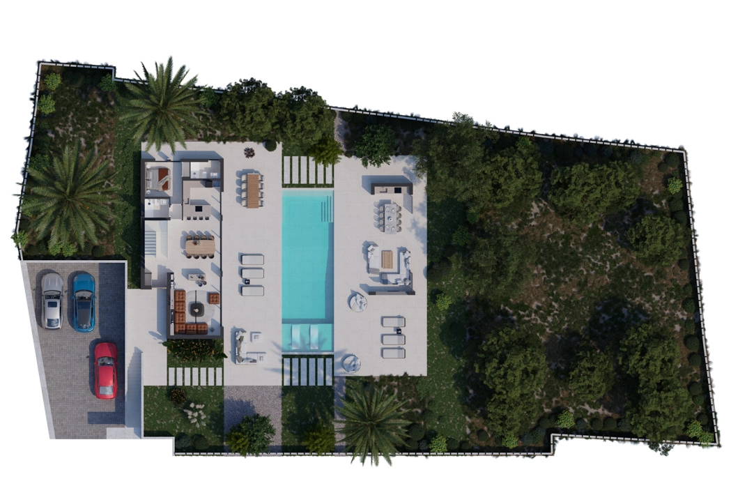 villa en Javea(Portichol) en venta, superficie 510 m², aire acondicionado, parcela 1639 m², 4 dormitorios, 5 banos, piscina, ref.: BP-4293JAV-16