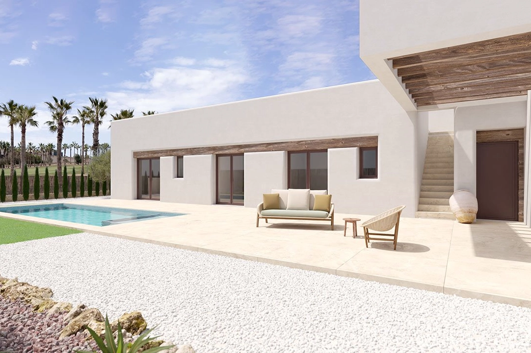 villa en Algorfa en venta, superficie 283 m², estado first owner, aire acondicionado, parcela 424 m², 3 dormitorios, 2 banos, piscina, ref.: HA-ARN-108-E02-2