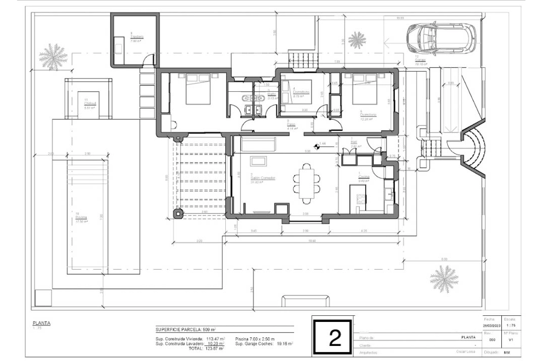 villa en Polop en venta, superficie 107 m², aire acondicionado, parcela 509 m², 2 dormitorios, 1 banos, piscina, ref.: BP-7008POL-2