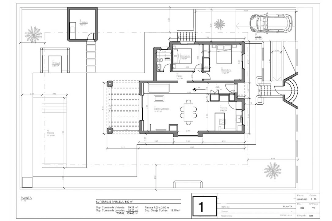 villa en Polop en venta, superficie 107 m², aire acondicionado, parcela 509 m², 2 dormitorios, 1 banos, piscina, ref.: BP-7008POL-5