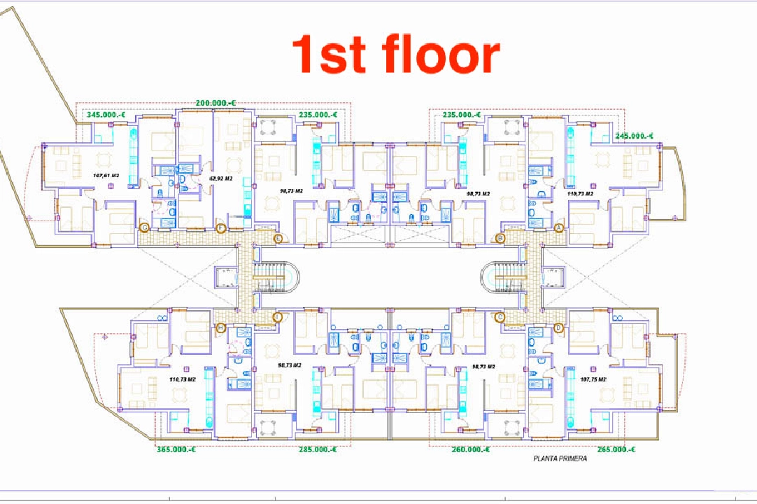 apartamento en Vilajoyosa(Urb. Paraiso) en venta, superficie 63 m², aire acondicionado, parcela 63 m², 2 dormitorios, 1 banos, ref.: BP-7019VIL-17