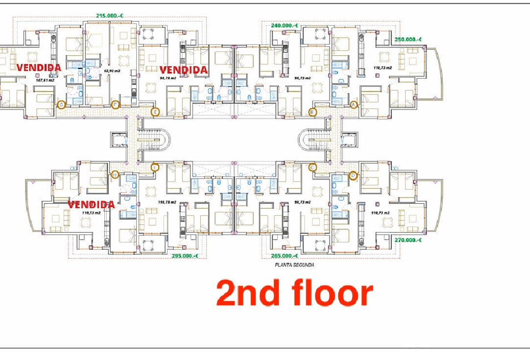 apartamento en Vilajoyosa(Urb. Paraiso) en venta, superficie 63 m², aire acondicionado, parcela 63 m², 2 dormitorios, 1 banos, ref.: BP-7019VIL-18