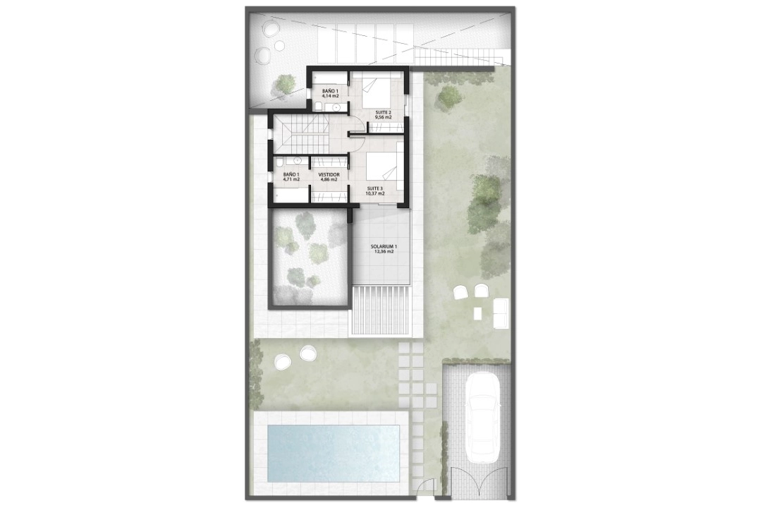 villa en Finestrat en venta, superficie 163 m², ano de construccion 2023, aire acondicionado, parcela 346 m², 3 dormitorios, 3 banos, piscina, ref.: BI-AL.H-030-21