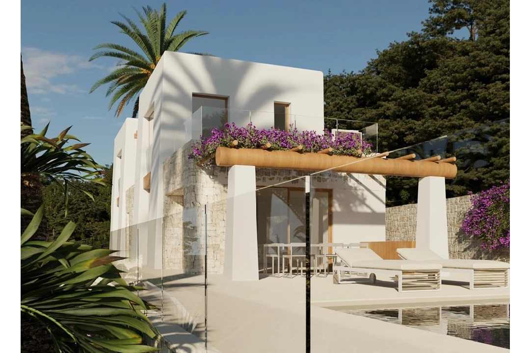 villa en Benissa en venta, superficie 193 m², parcela 762 m², 3 dormitorios, 3 banos, piscina, ref.: COB-3417-3