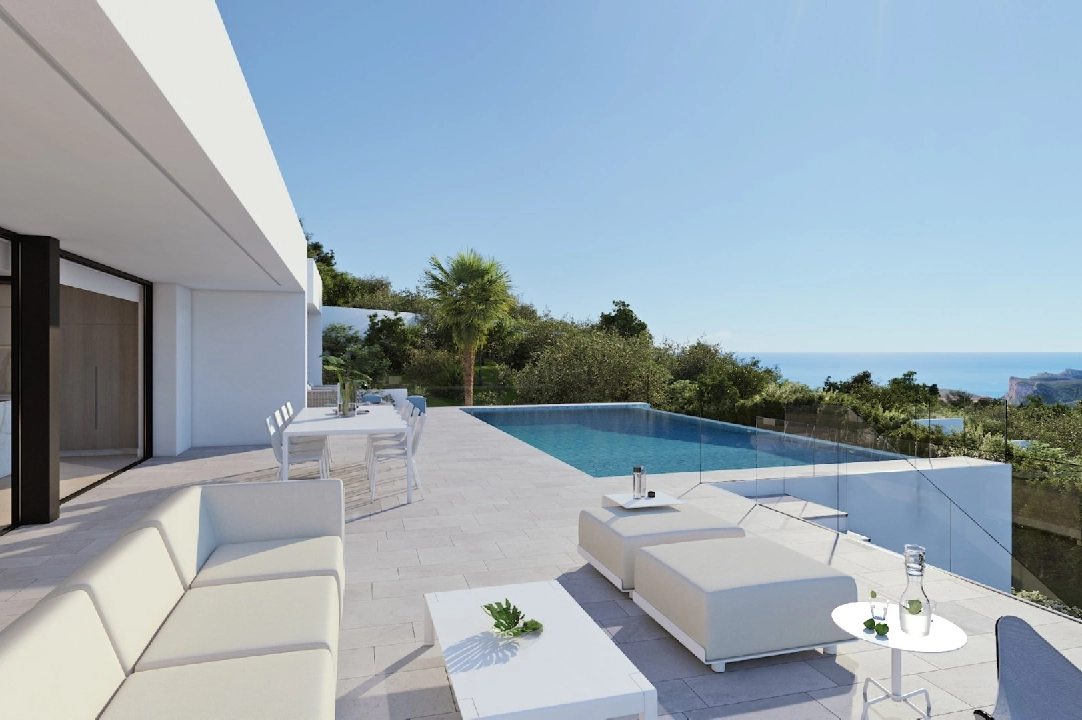 villa en Cumbre del Sol(Residencial Plus Jazmines) en venta, superficie 313 m², parcela 1338 m², 3 dormitorios, 5 banos, piscina, ref.: VA-AJ064-4